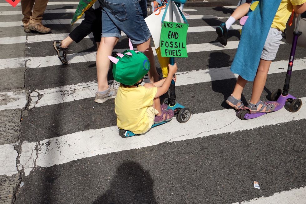Child protester