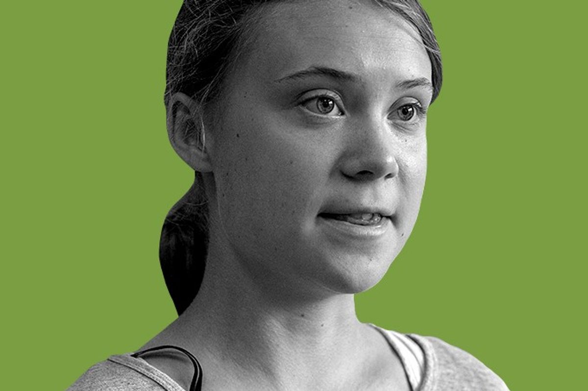 Greta Thunberg.