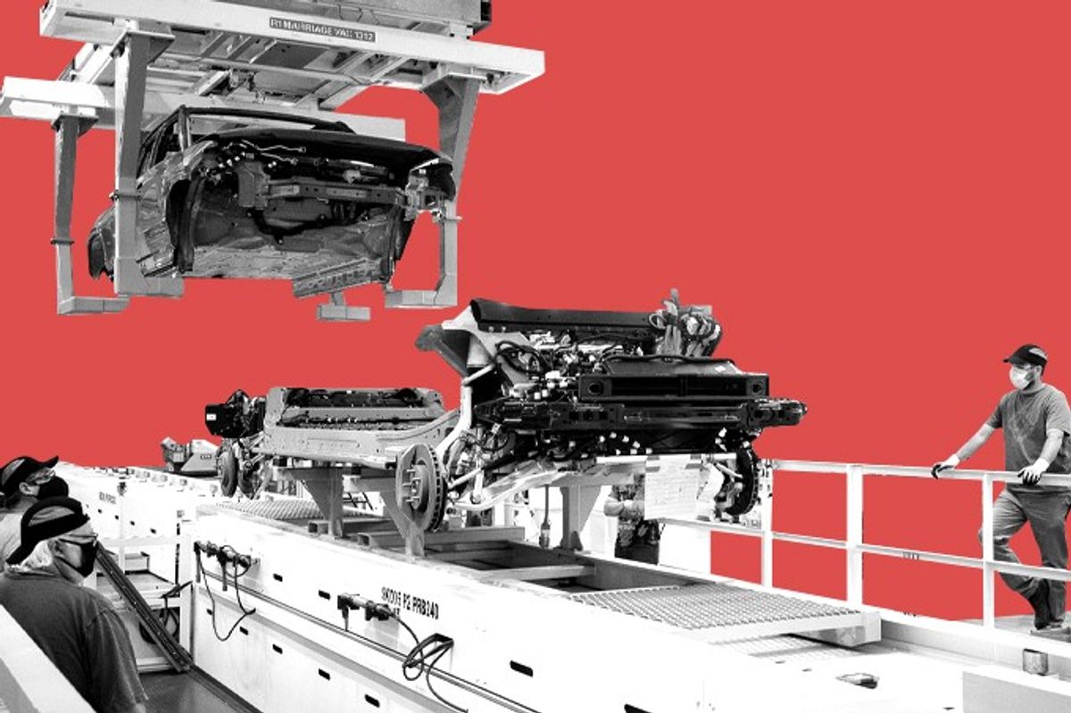 A Rivian plant.