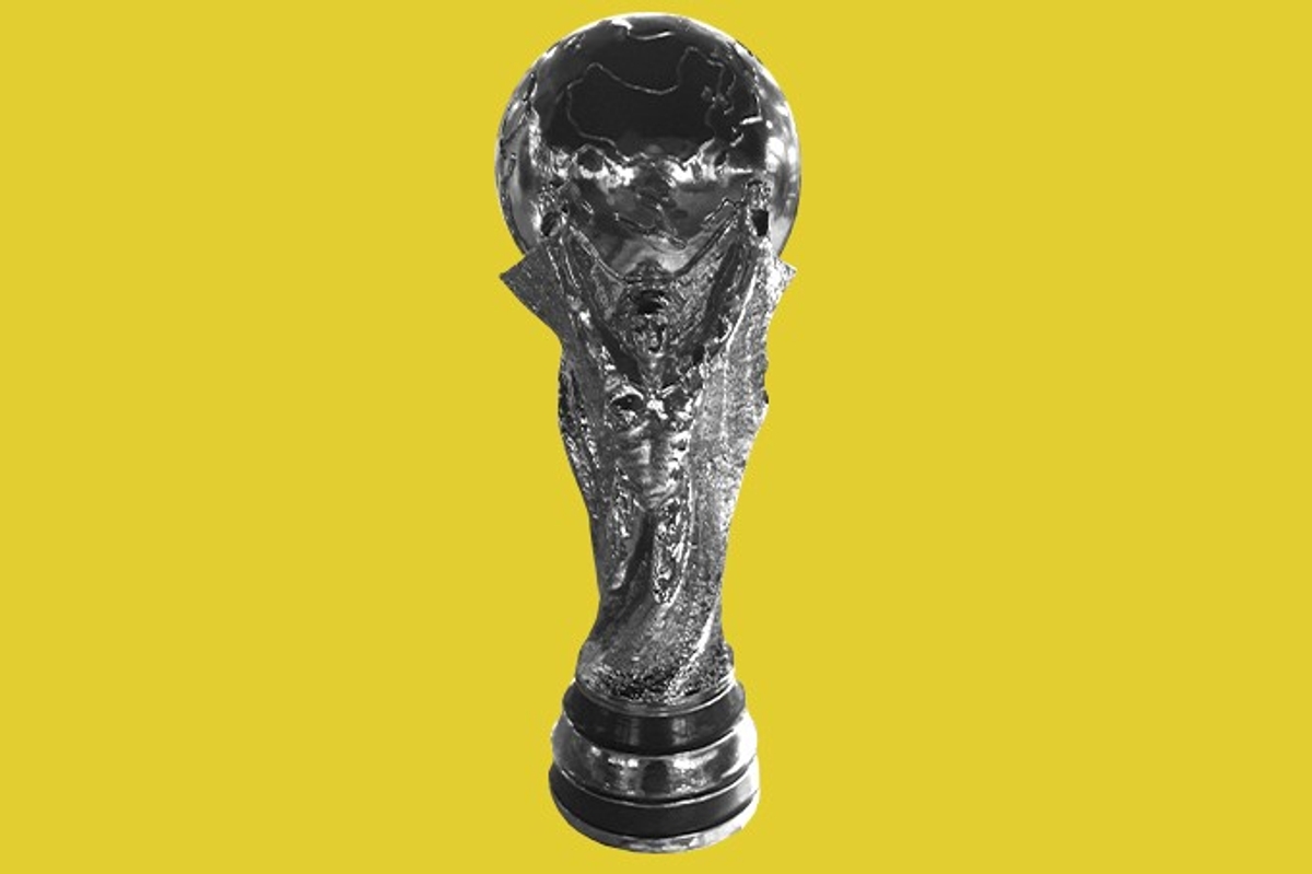 The World Cup trophy.
