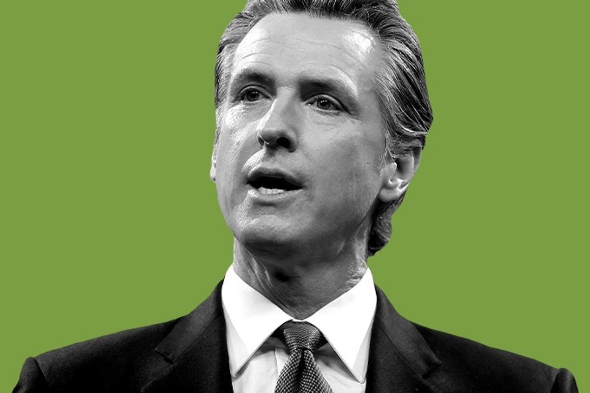 Gavin Newsom.