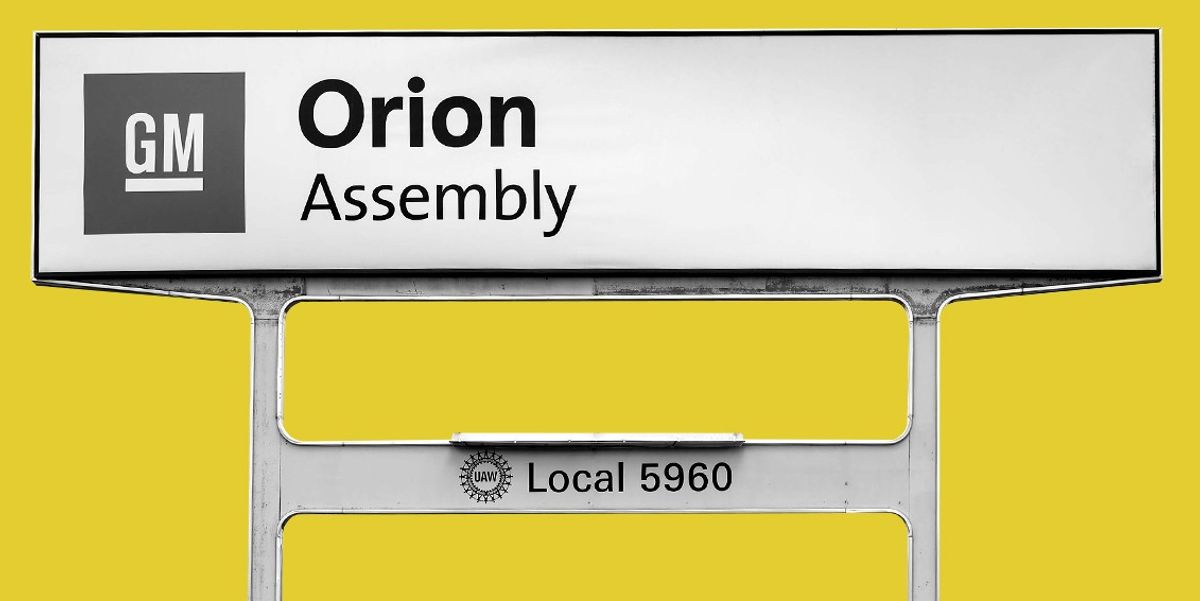 The GM Orion assembly plant.