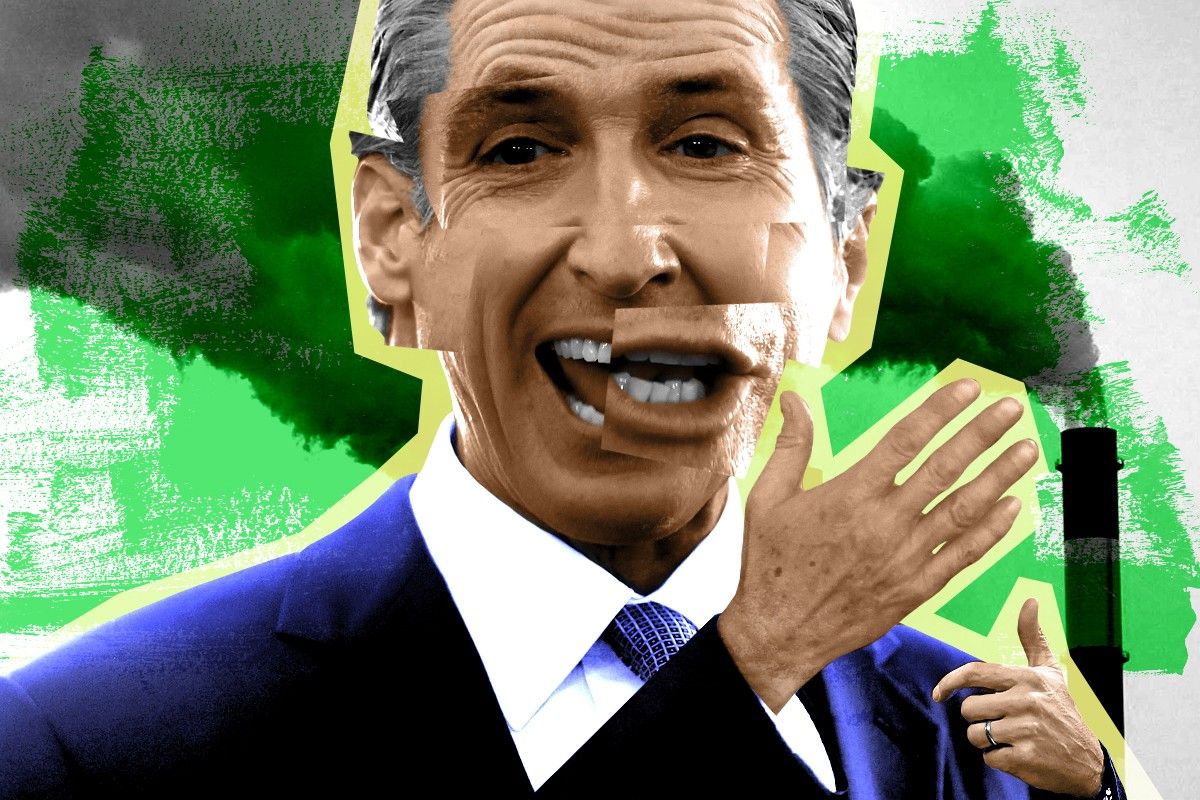 Gavin Newsom.