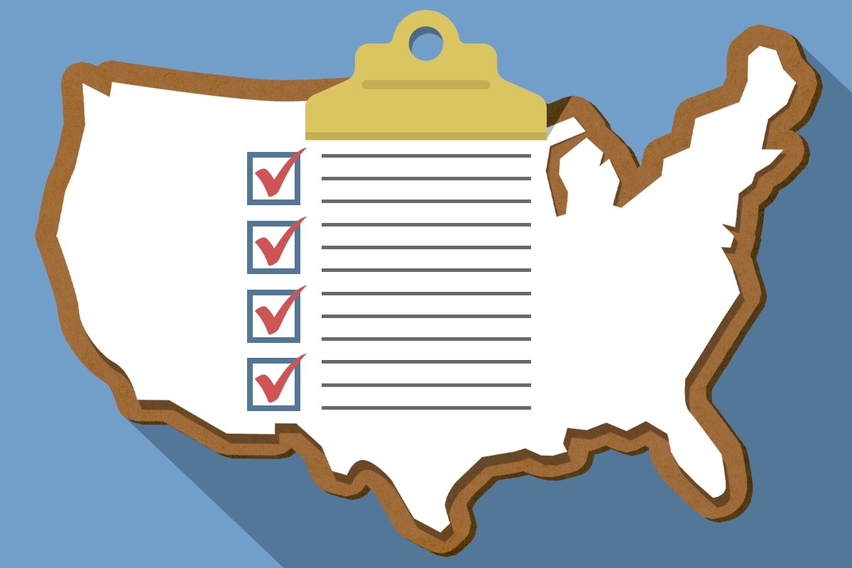 America as a clipboard.