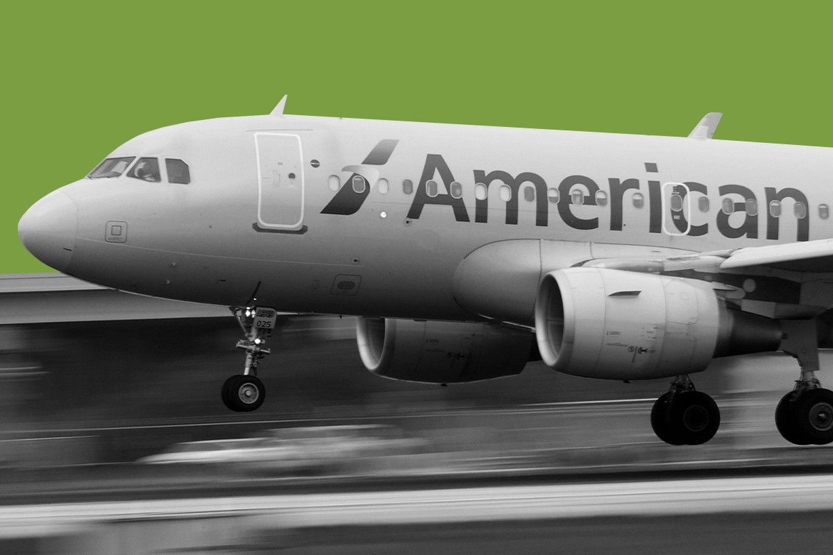 An American airplane.