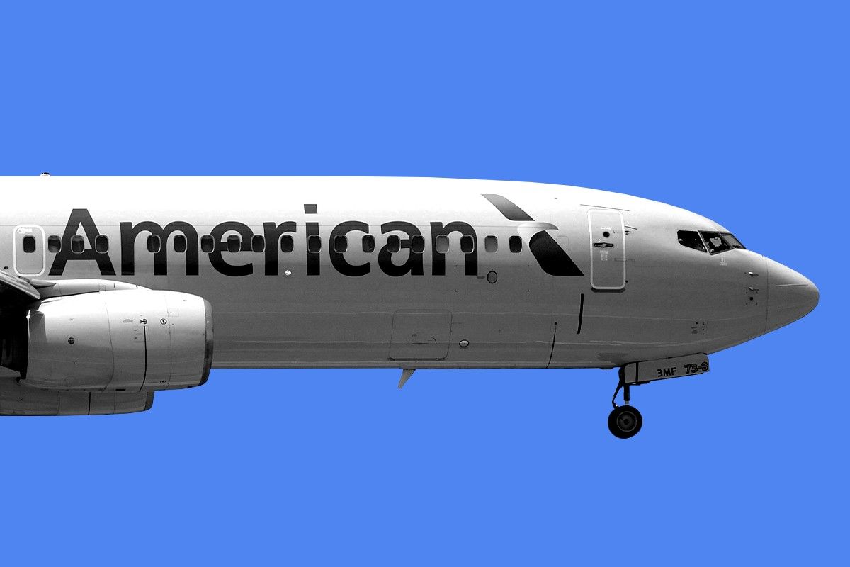 An American airplane.