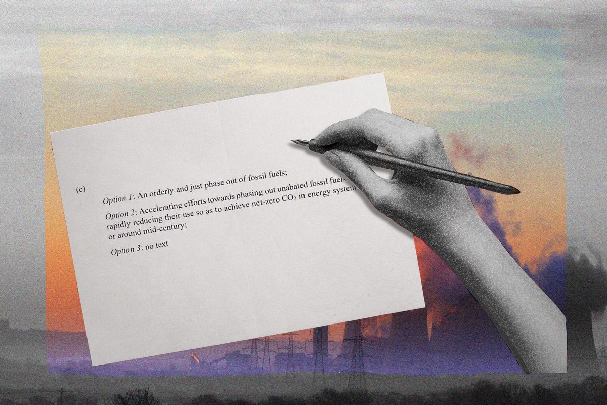 Paragraph being edited