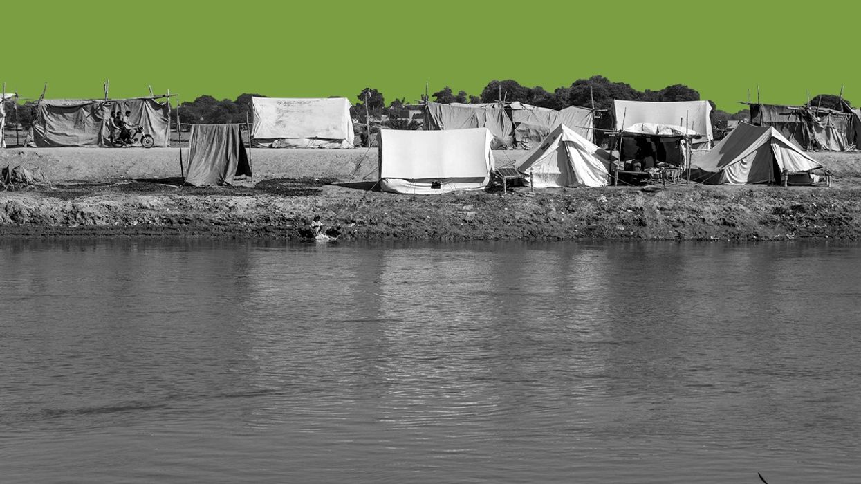 Flooding in Pakistan.