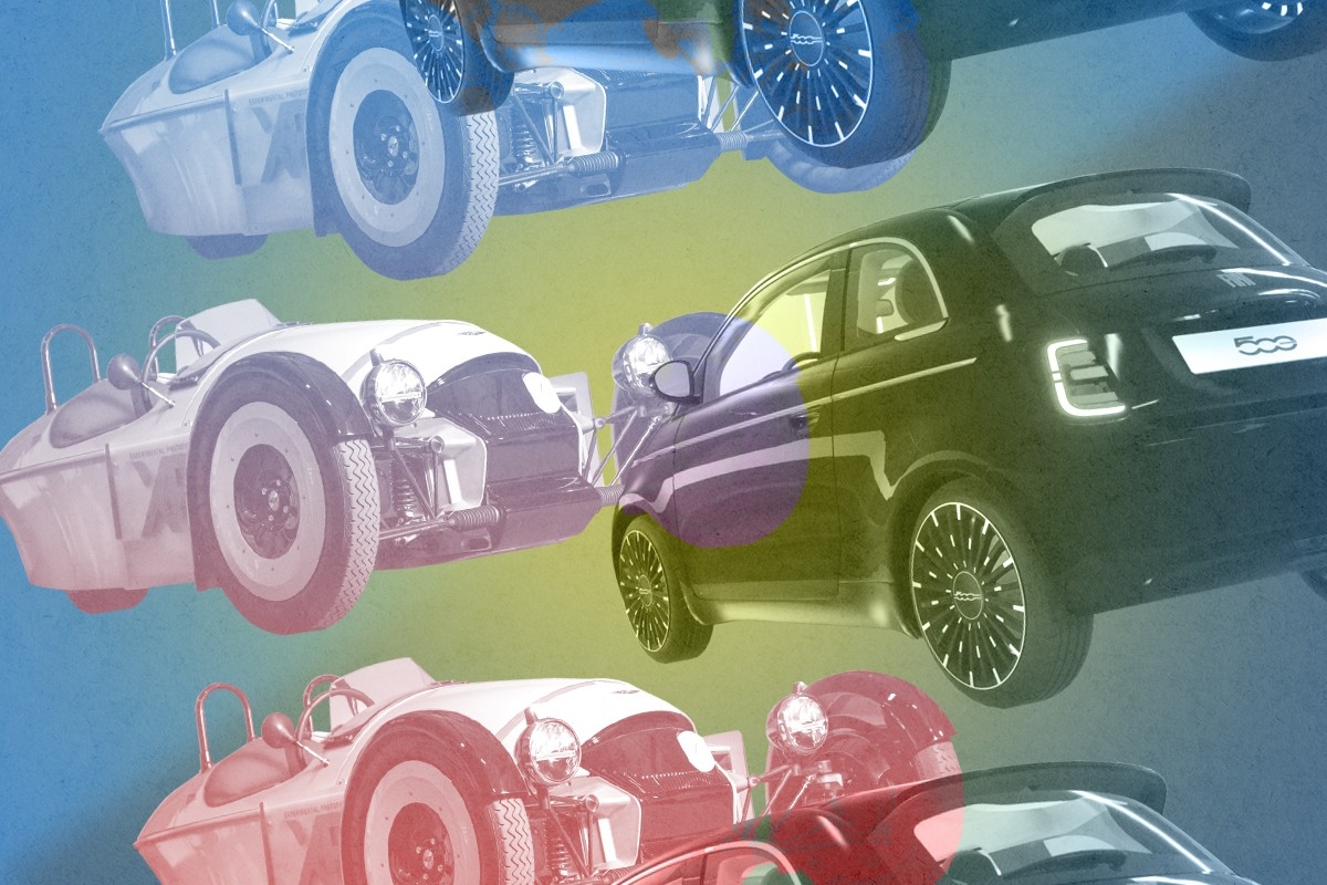 Fiat and Morgan EVs.