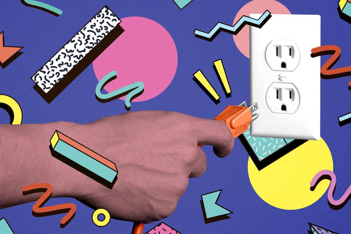 Electricity in the '90s.