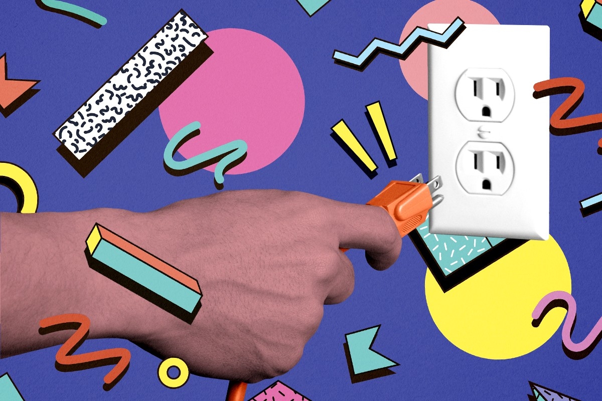 Electricity in the '90s.