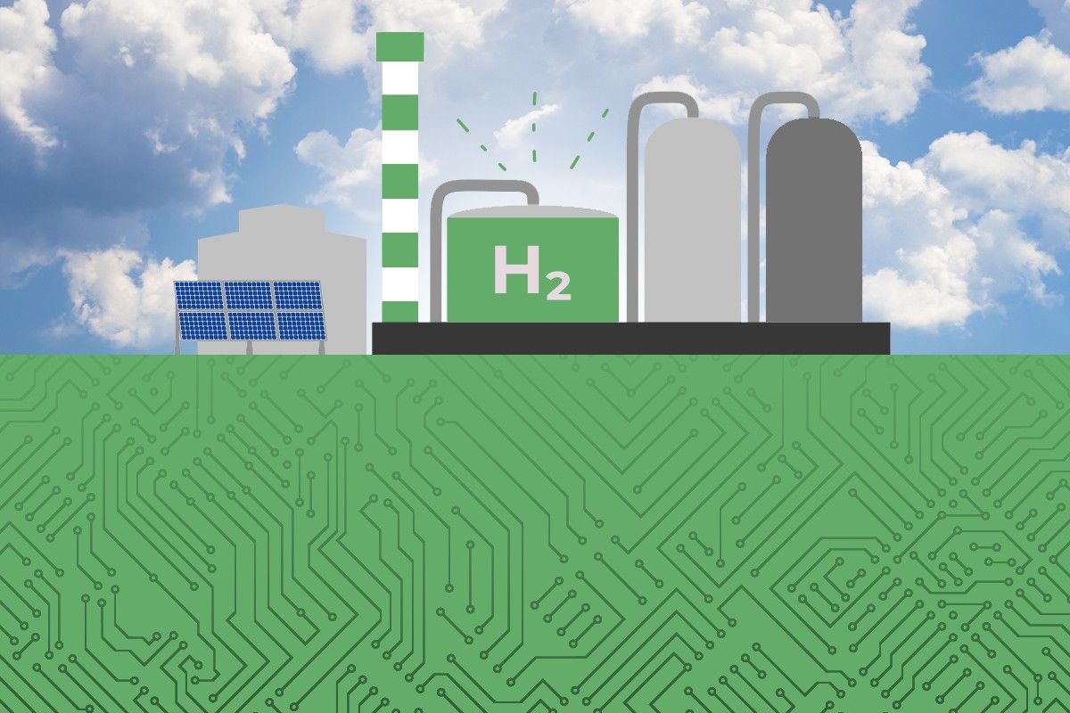 A hydrogen plant.