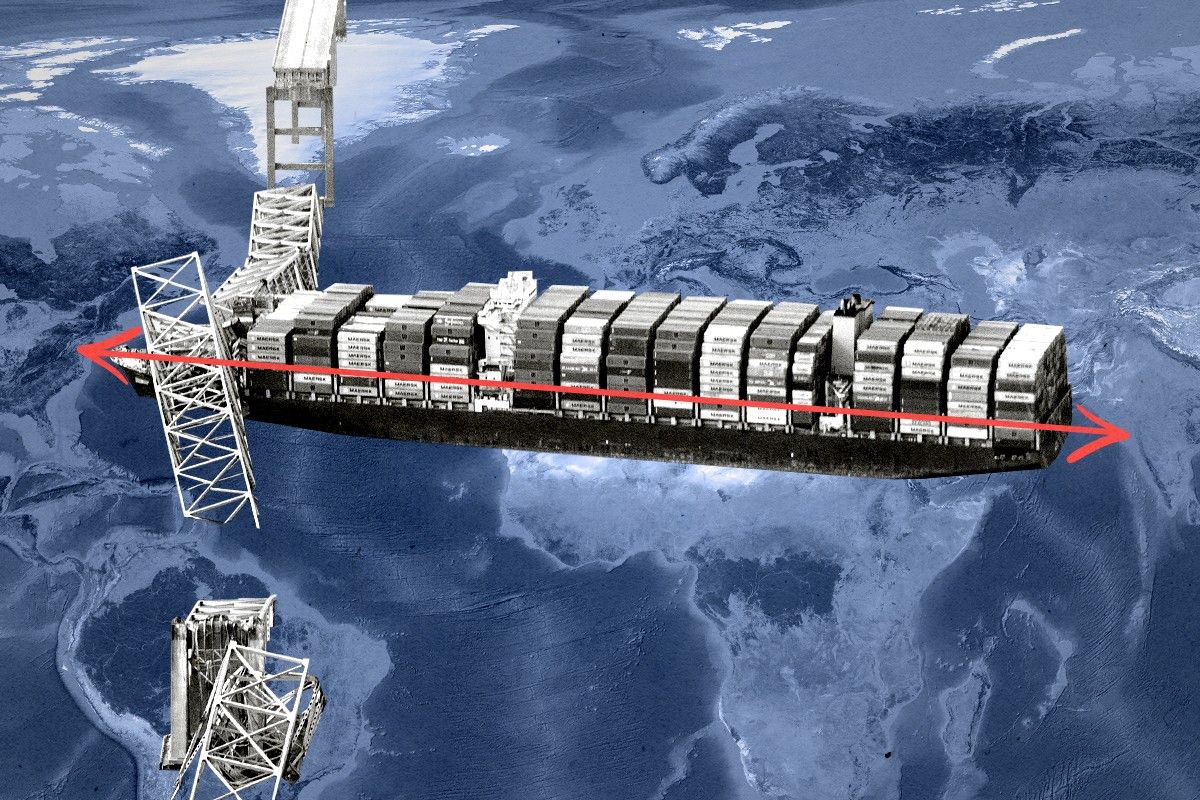 The Baltimore wreck.