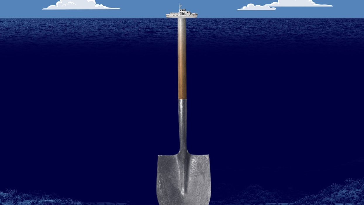 Deep-sea mining.