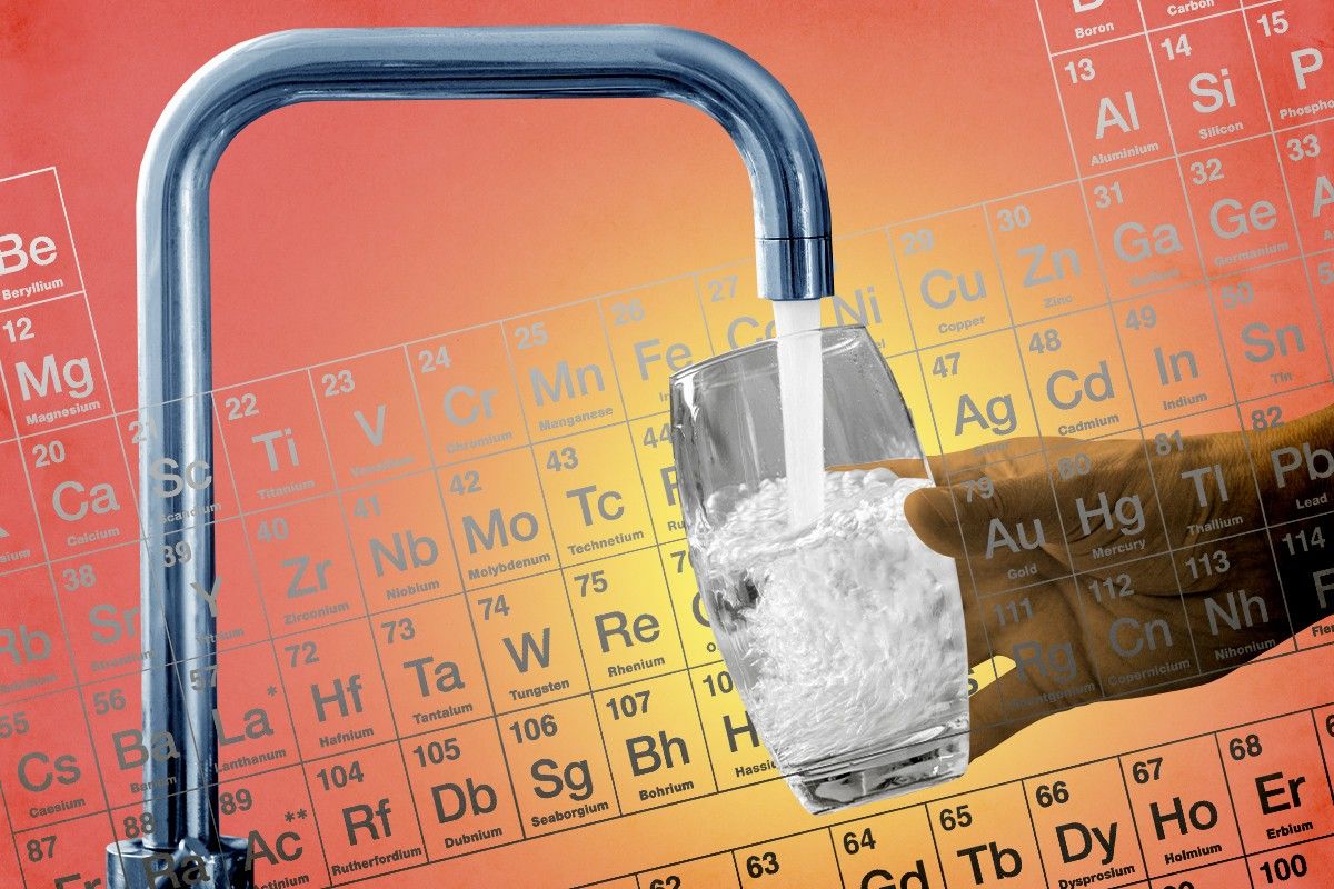 Drinking water and the periodic table.