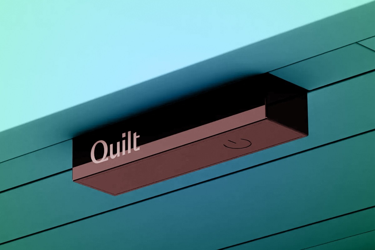 A Quilt heat pump.