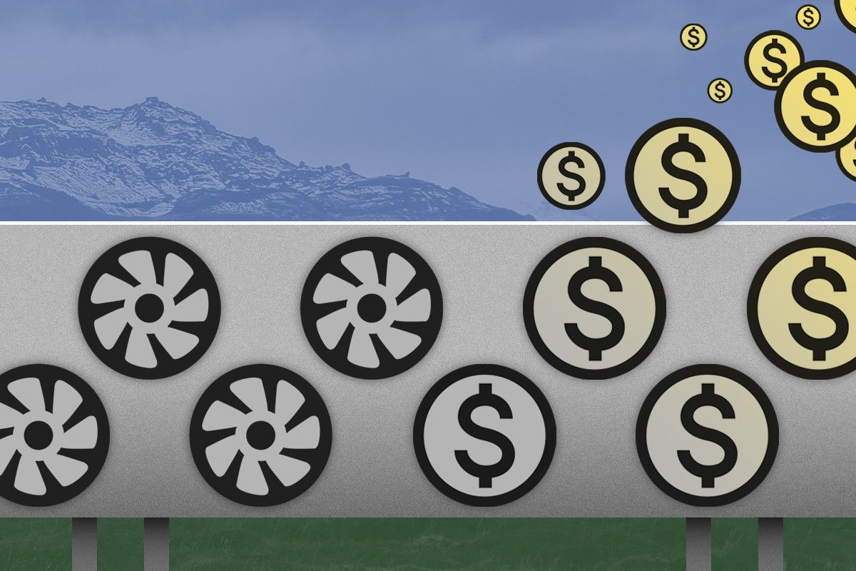 Carbon removal and money.