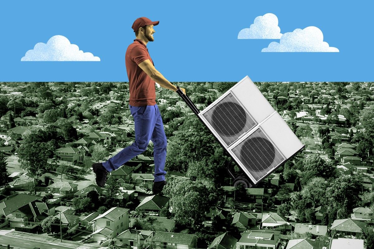 A heat pump installer.