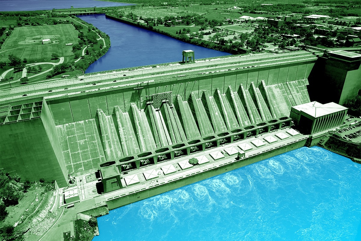 A dam.