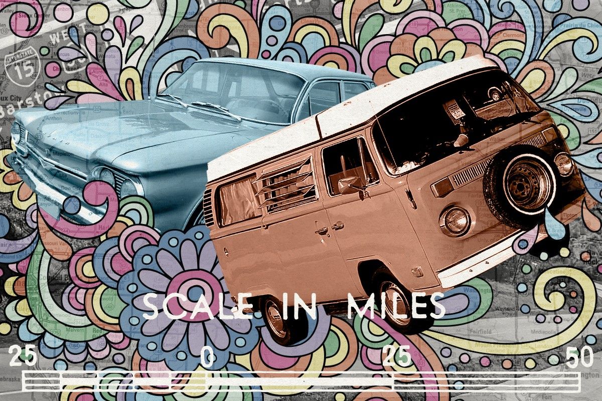 1960s driving.