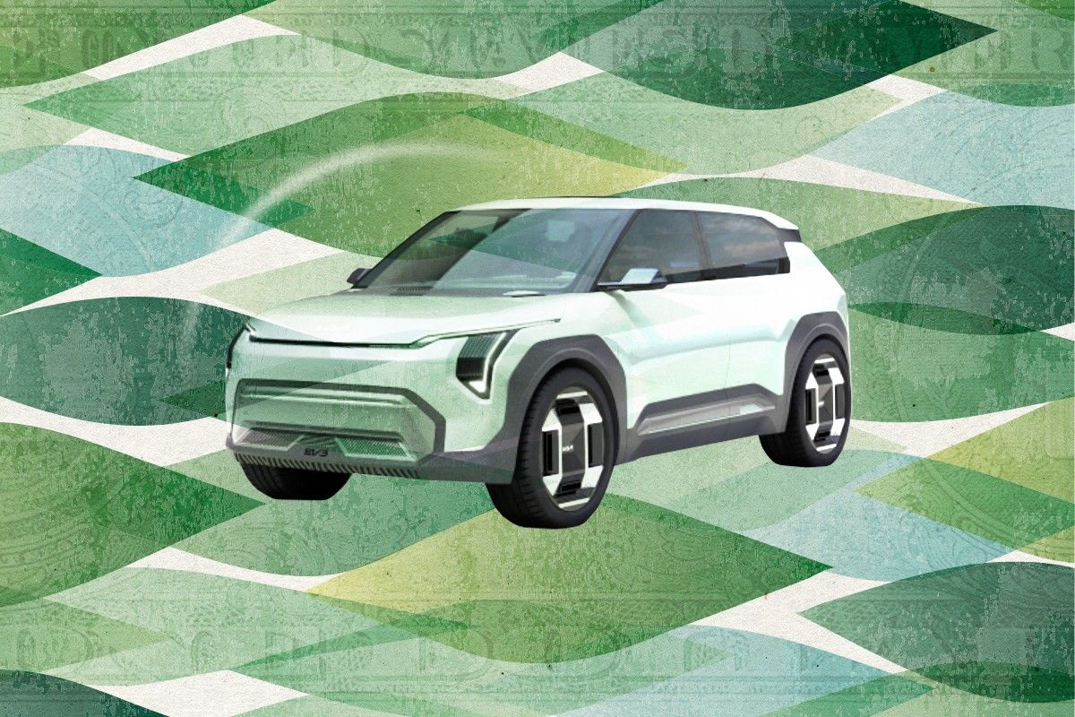 The Kia EV3.
