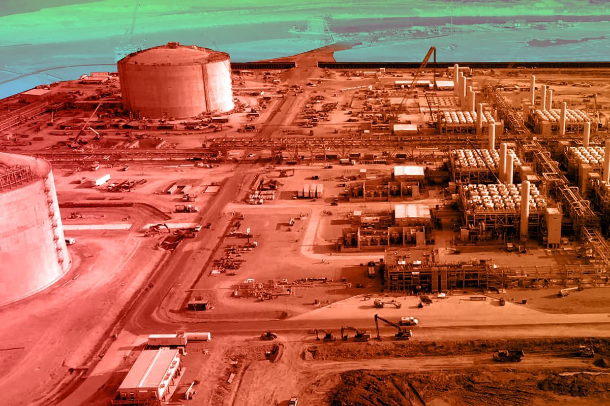 The Calcasieu Pass project.