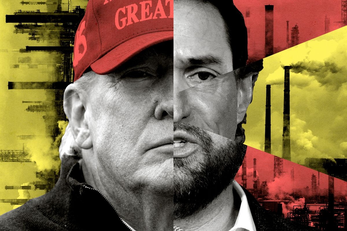 Donald Trump and VP contenders.