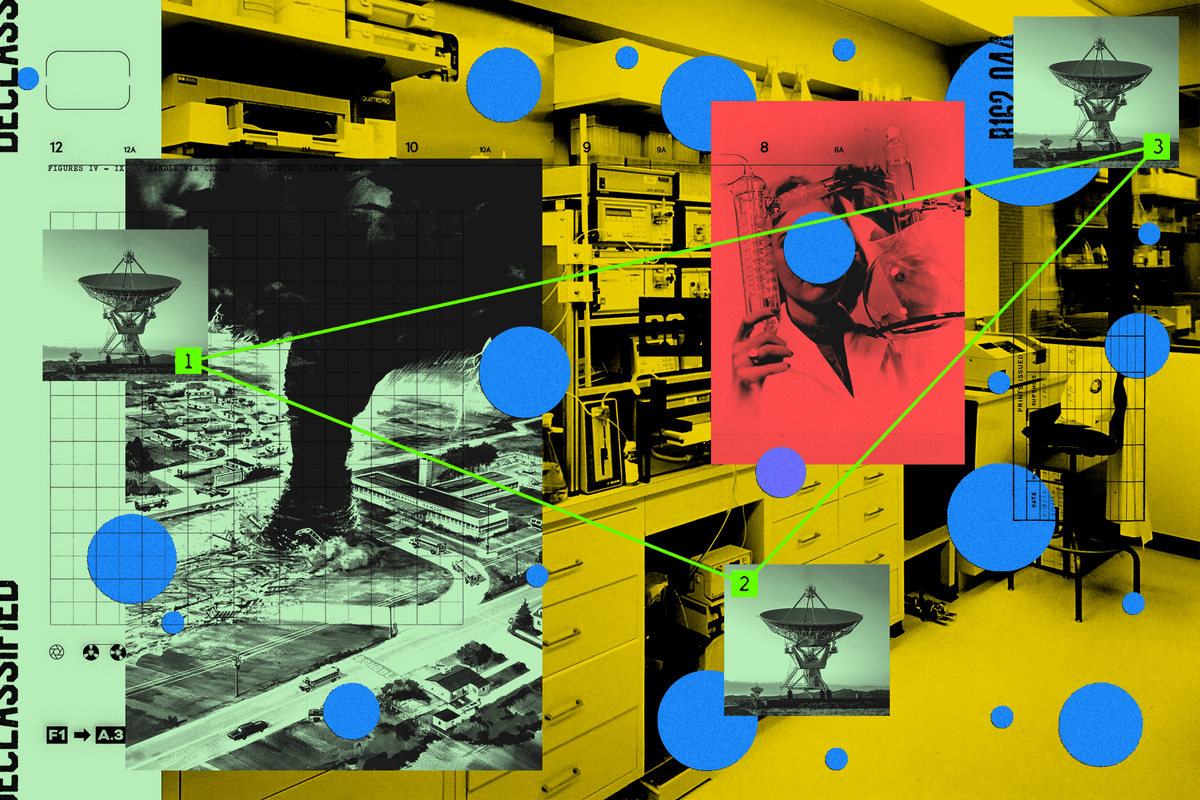 Images of tornados and science.