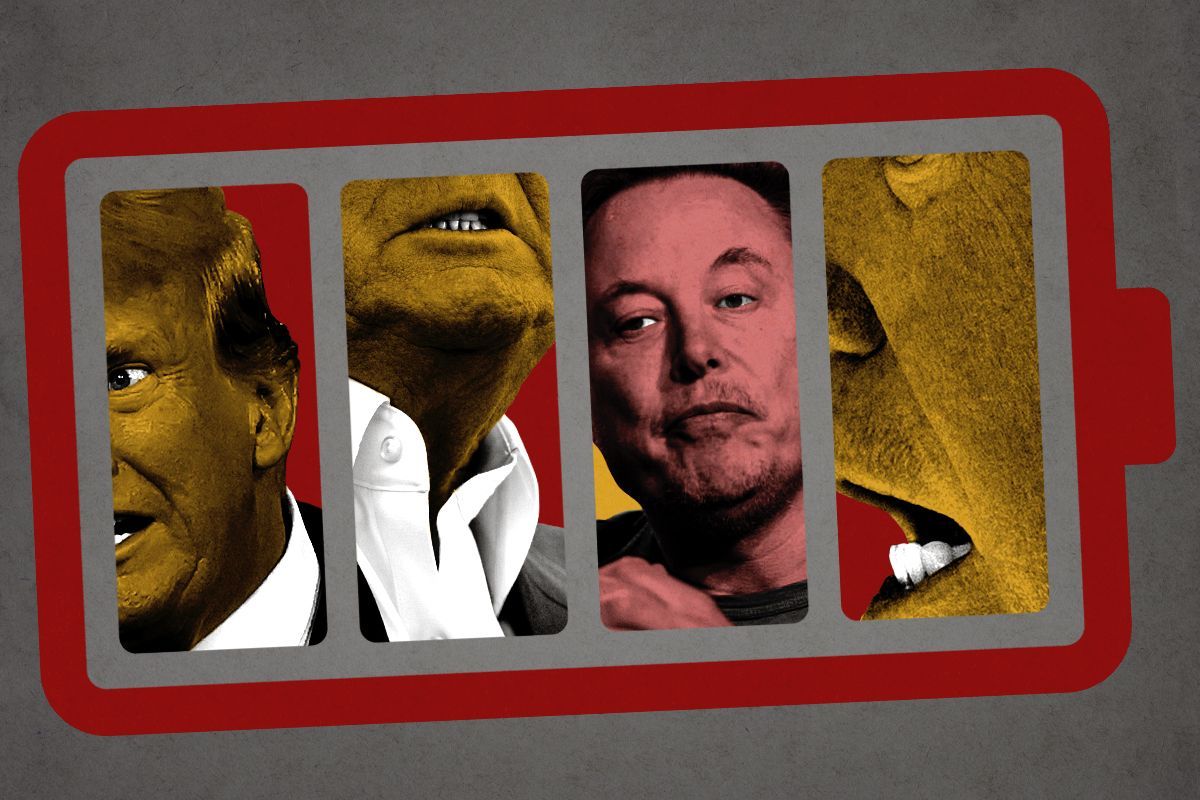 Donald Trump and Elon Musk.