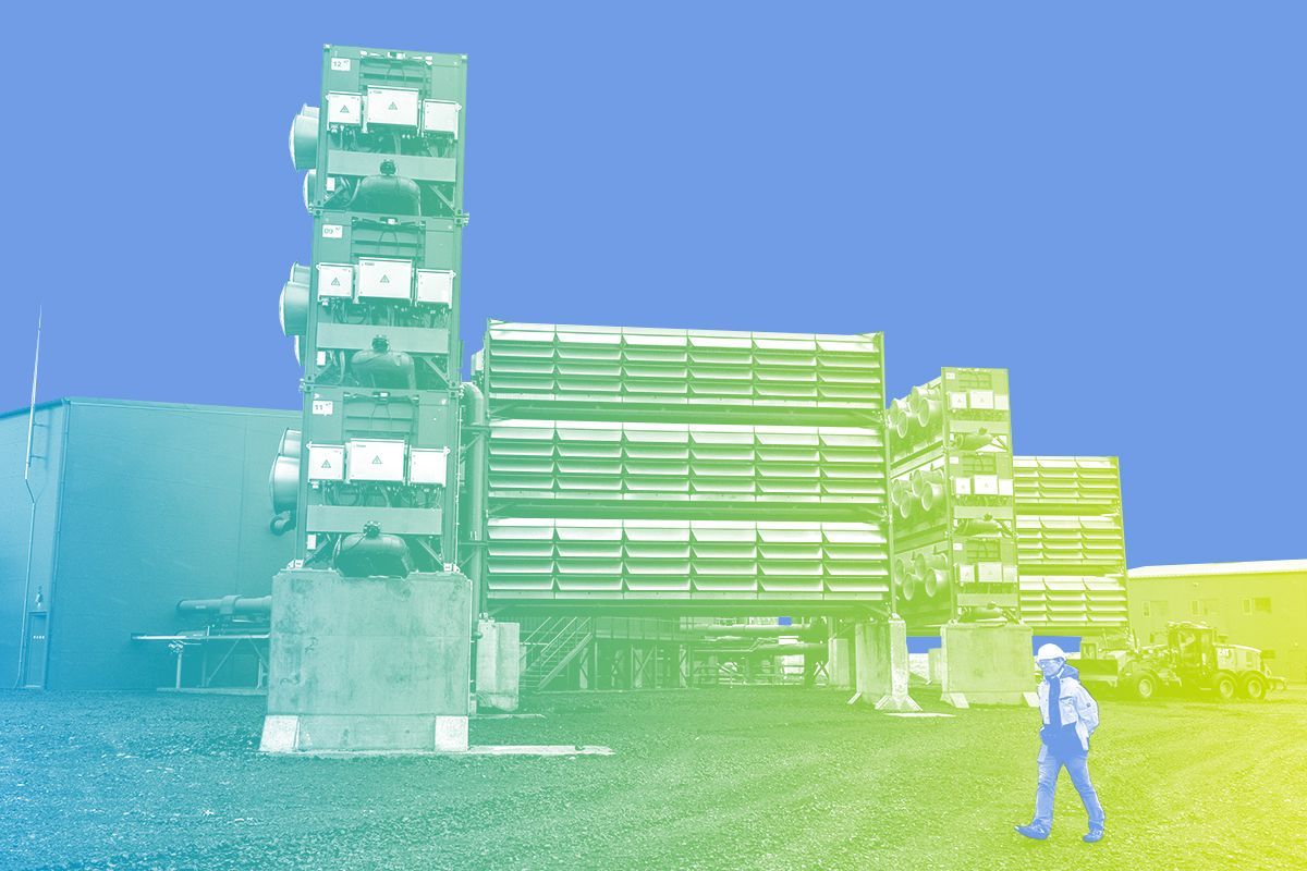 A Climeworks facility.