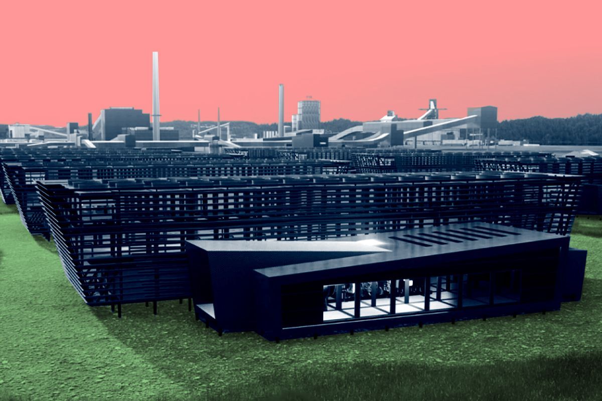 A Last Energy microreactor.