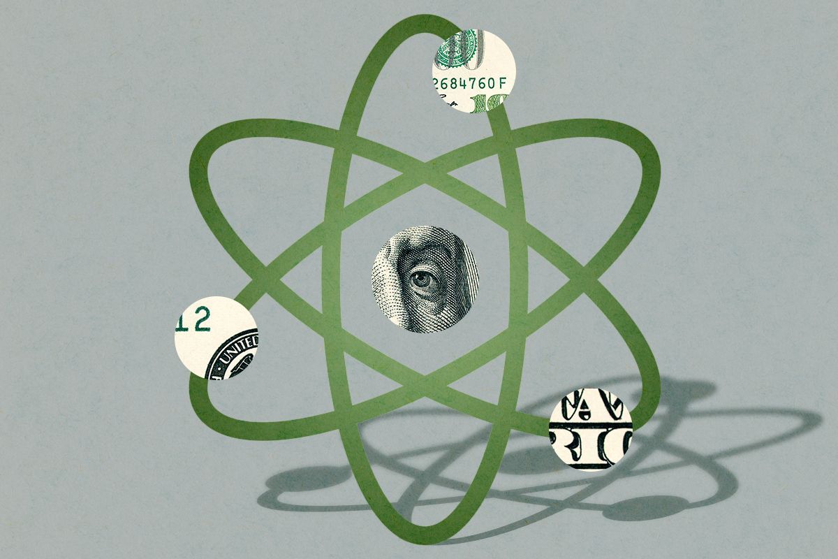 An atom.