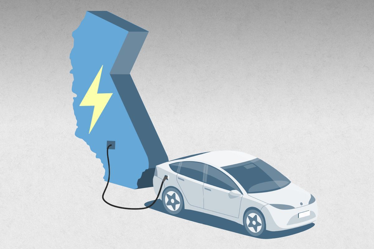 California and an EV.