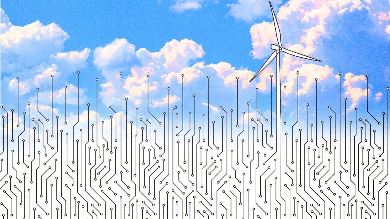 Circuits and a wind turbine.