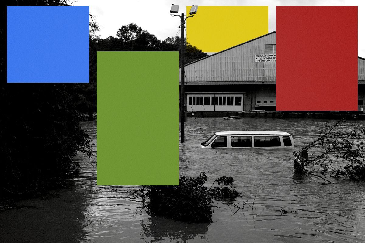 Hurricane Helene's aftermath.