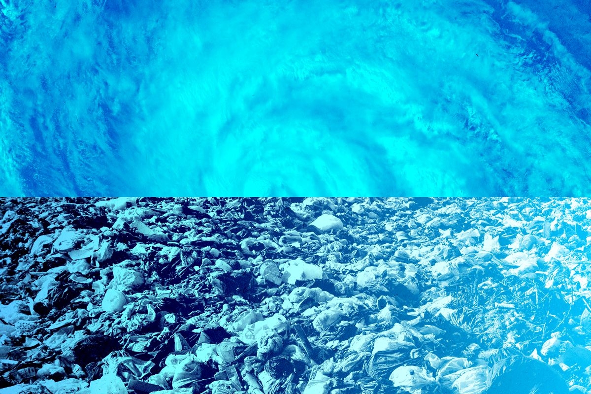 A hurricane and a landfill.