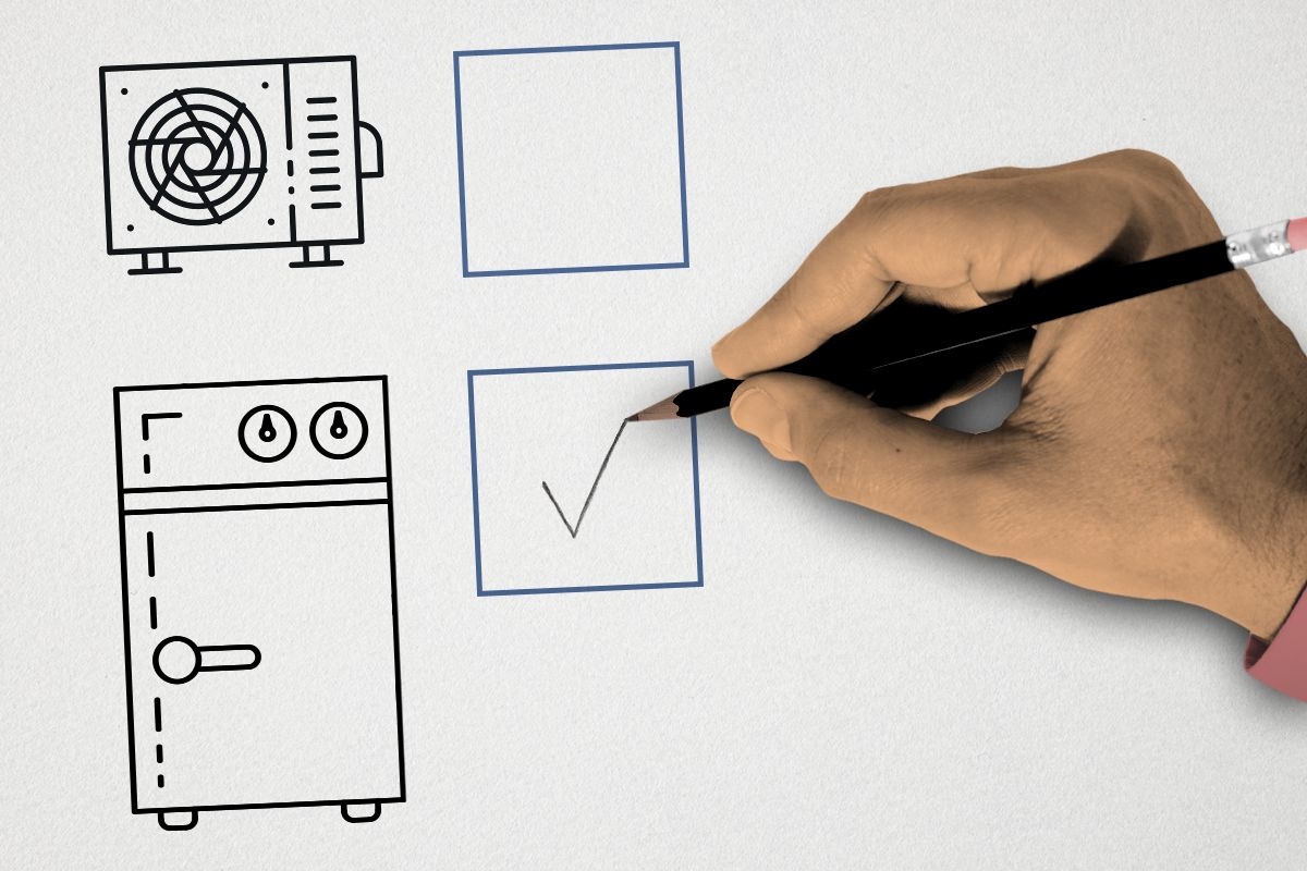 Voting for a boiler.