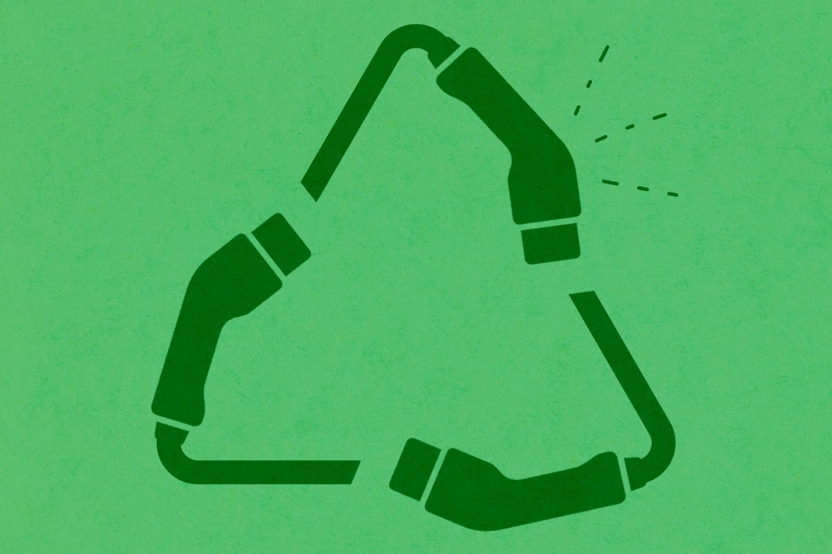 Charger recycling.
