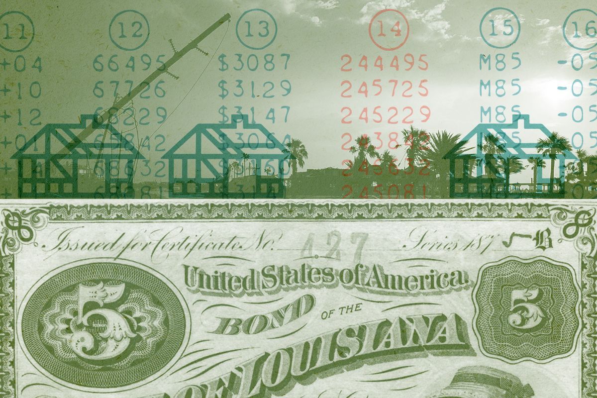 A municipal bond and hurricane damage.