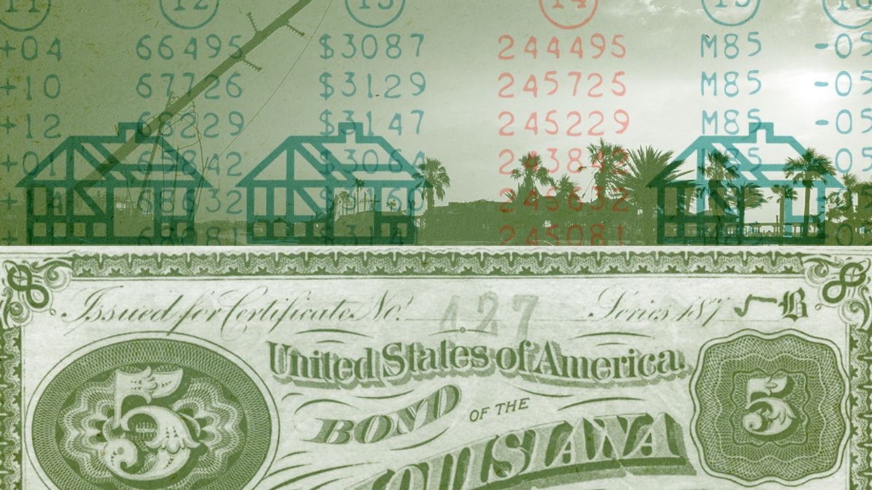 A municipal bond and hurricane damage.