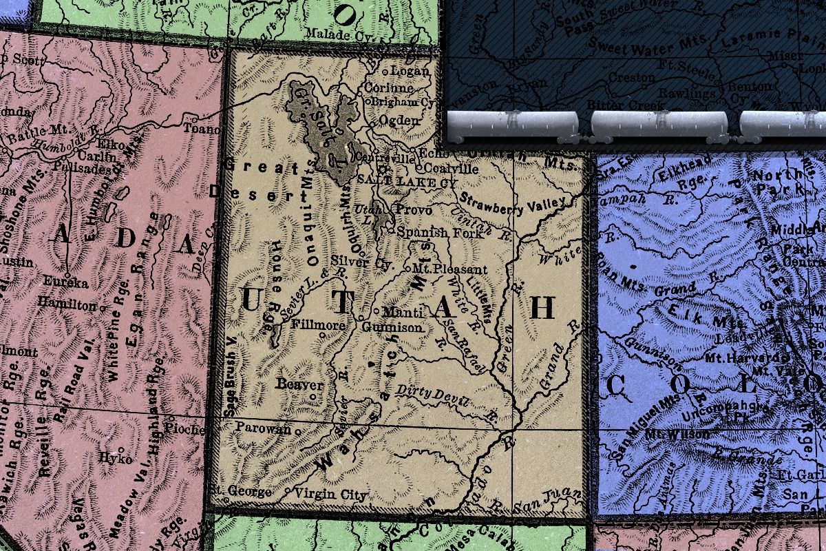 An oil train and Utah.