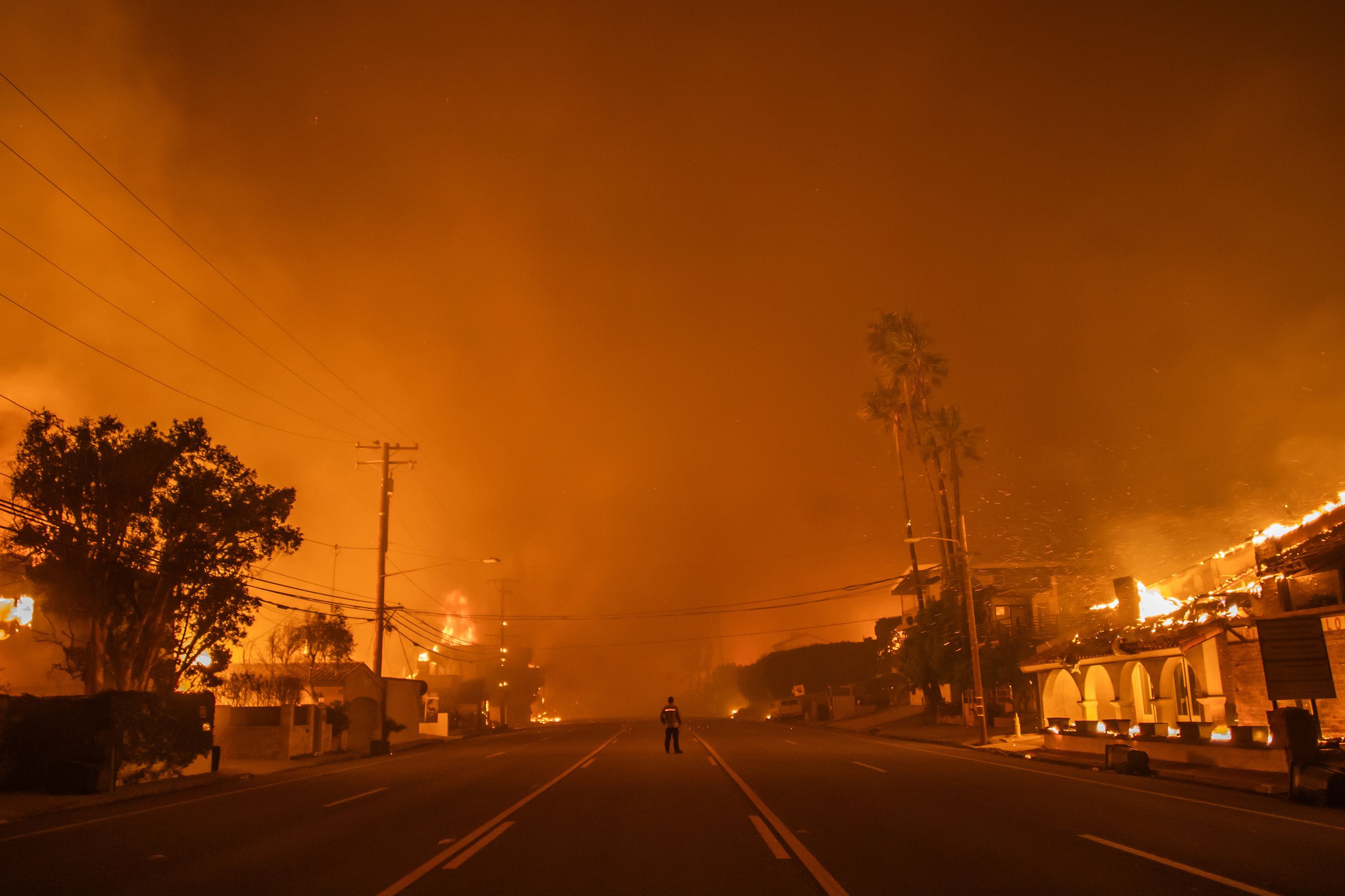 The Palisades Fire.