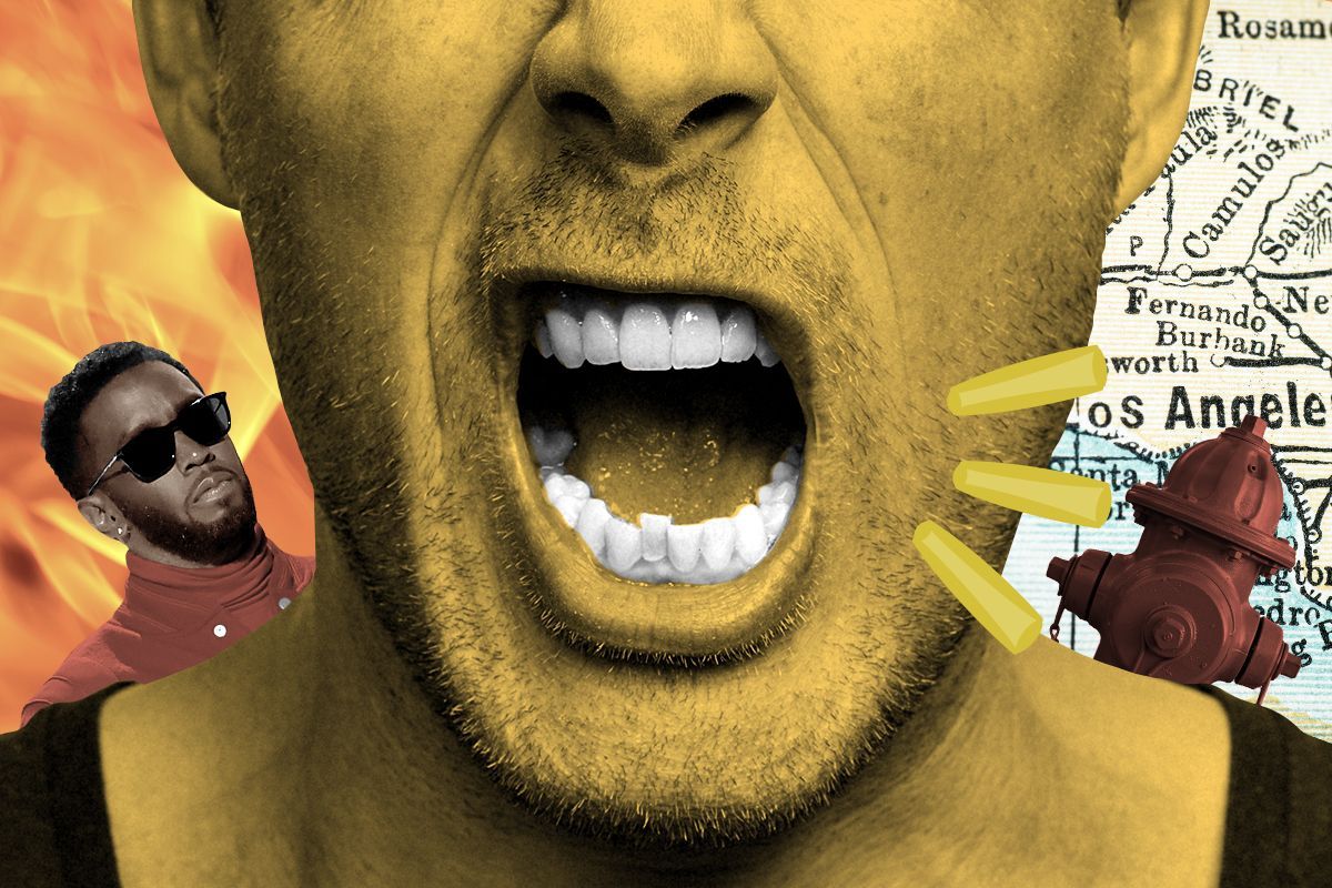 Los Angeles fire misinformation.