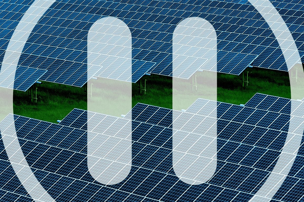 Solar panels.