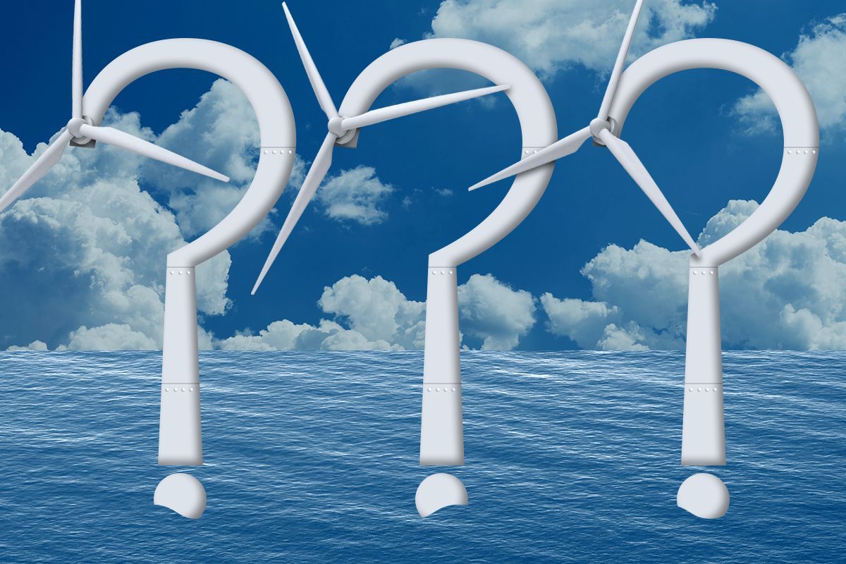 Offshore wind question marks.