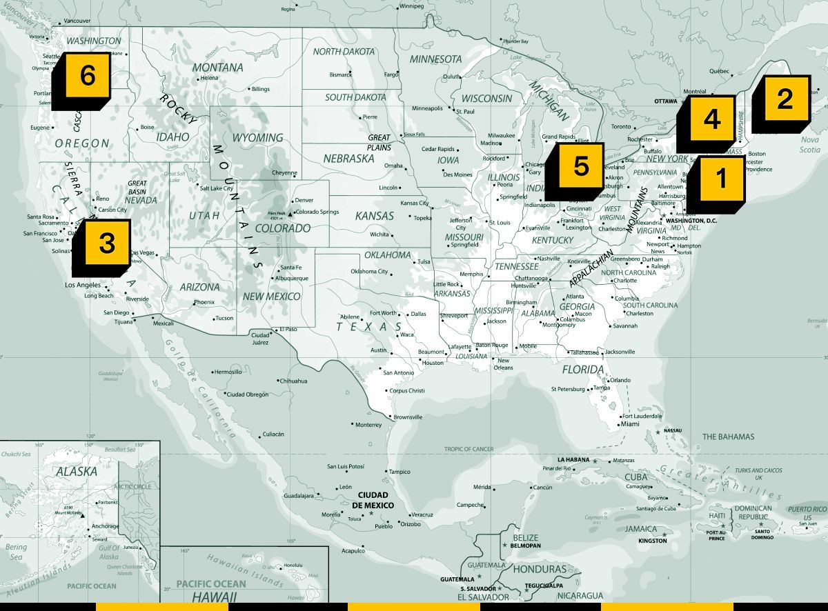 Renewable energy fights across the country.