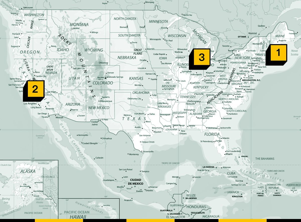 Renewable energy conflicts map.