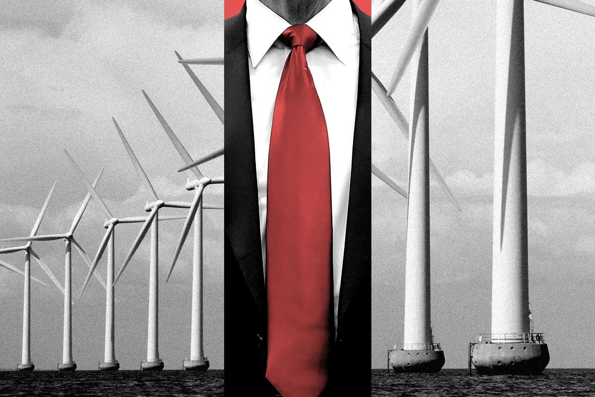 Donald Trump and wind turbines