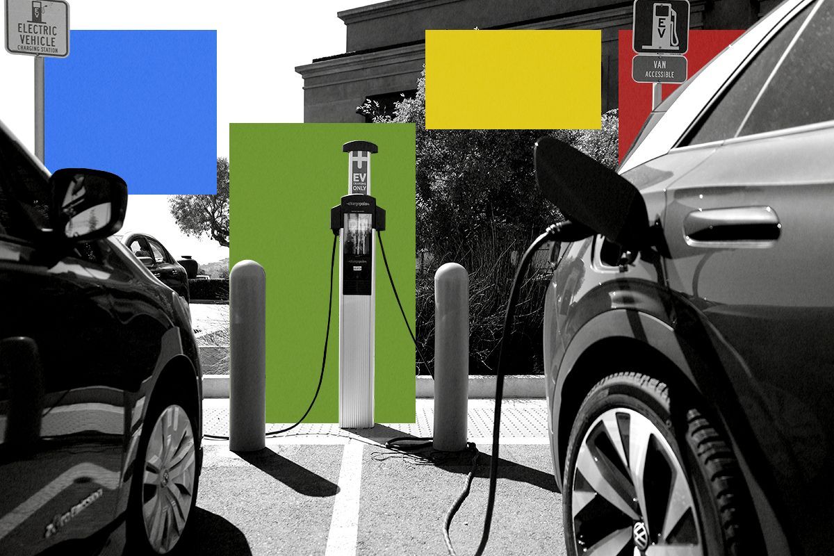 Electric cars.