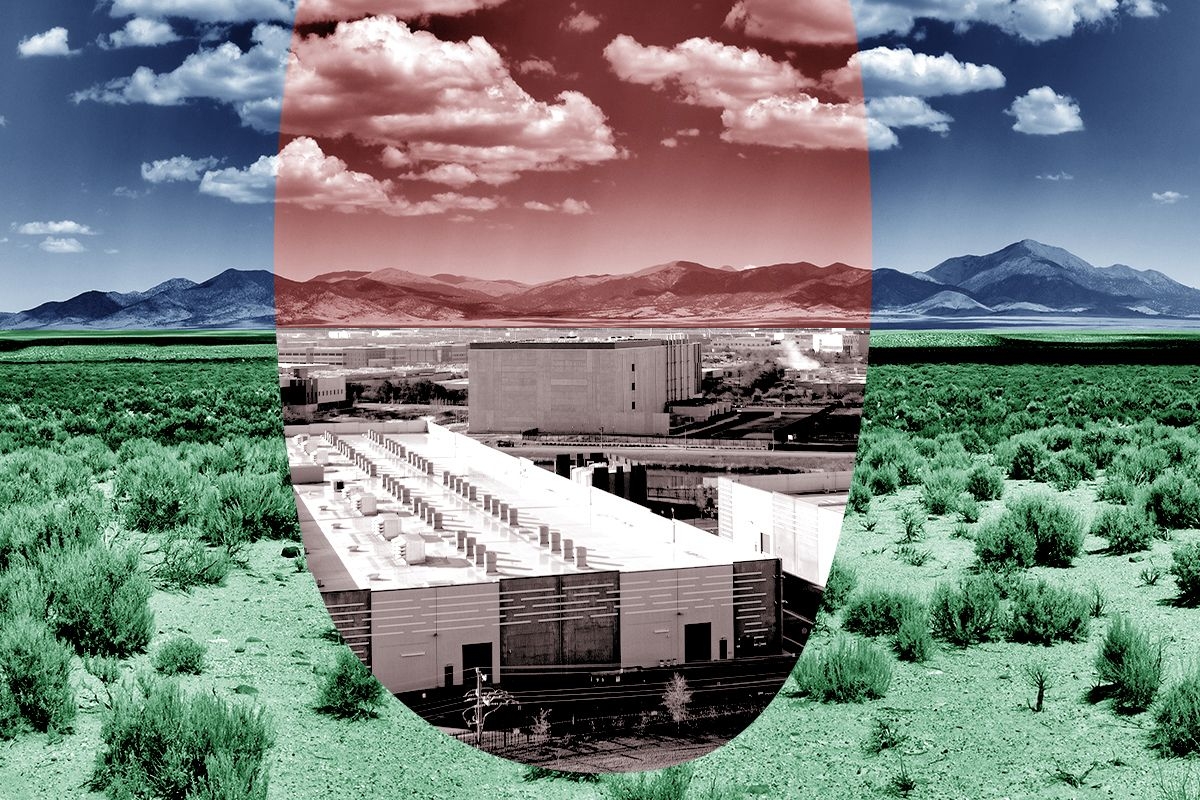 A data center and Nevada land.